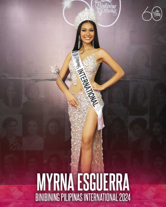 BINIBINING Pilipinas International 2024 Myrna Esguerra.